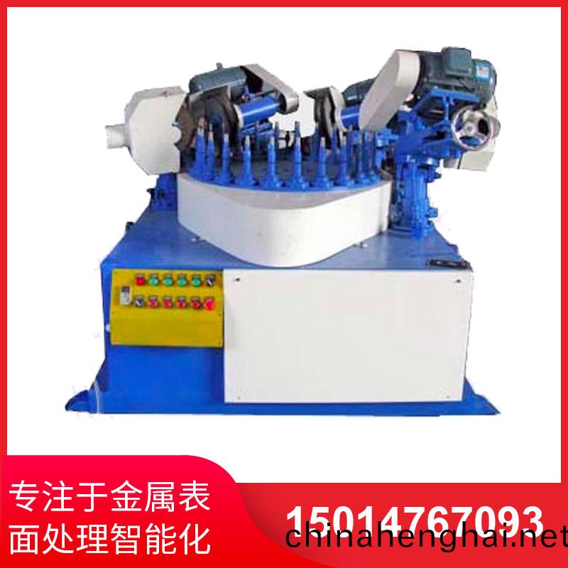 四(si)磨頭(tou)間歇(xie)式圓盤(pan)抛(pao)光機